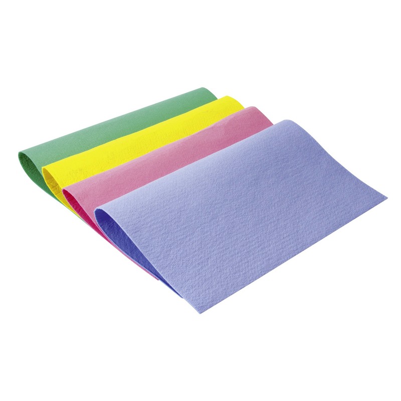 Putztuch Vliesallzwecktuch 145 g/m², saugstark, kochfest, 40x40 cm, blau