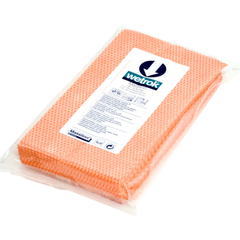 Masslinn Orange, 61x30 cm, Staubbindetuch