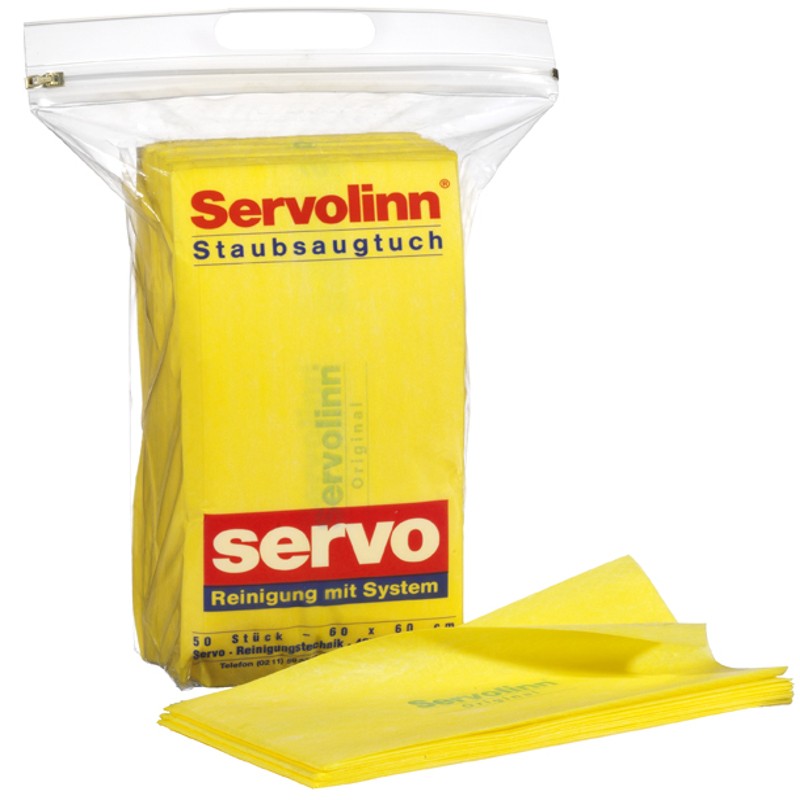 Staubbindetücher Servolinn 30 x 60 cm, gelb, 100 Stück