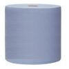 Putzpapier blau zweilagig, 2 Rollen a 500 Blatt