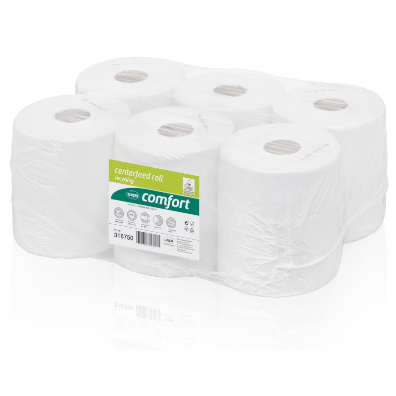MIDI- Allzweckrolle Recycling, Packung mit 6 Rollen