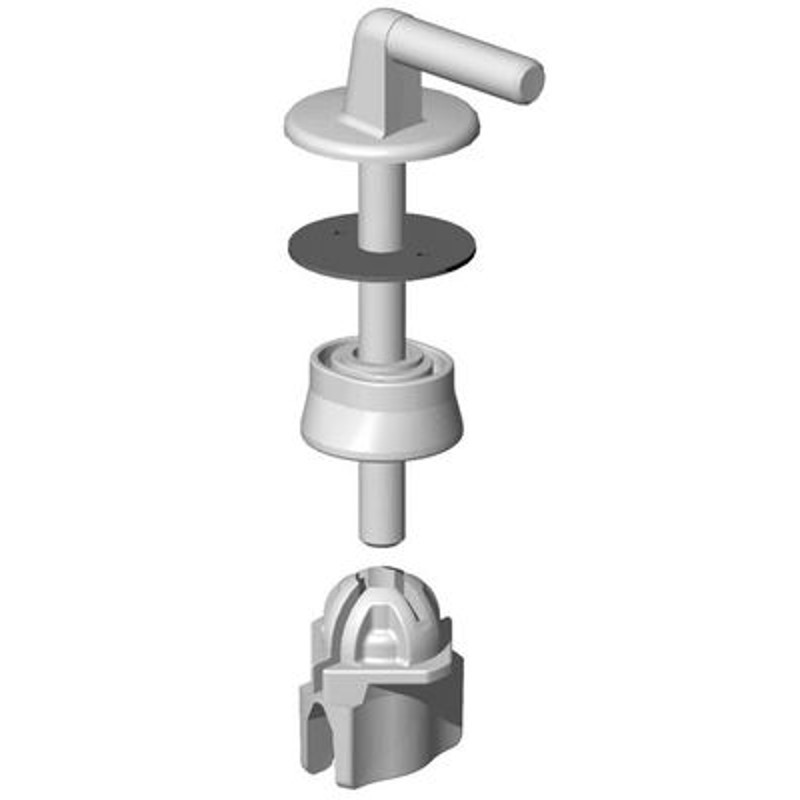 WC Sitz mit Deckel – Bild 3