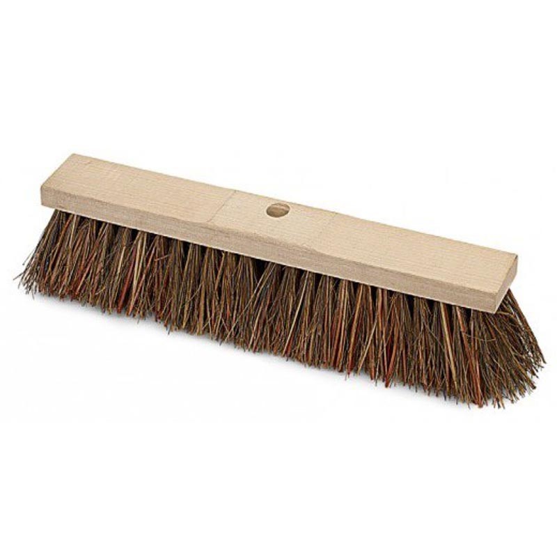 Straßenbesen Piasava 40 cm braun