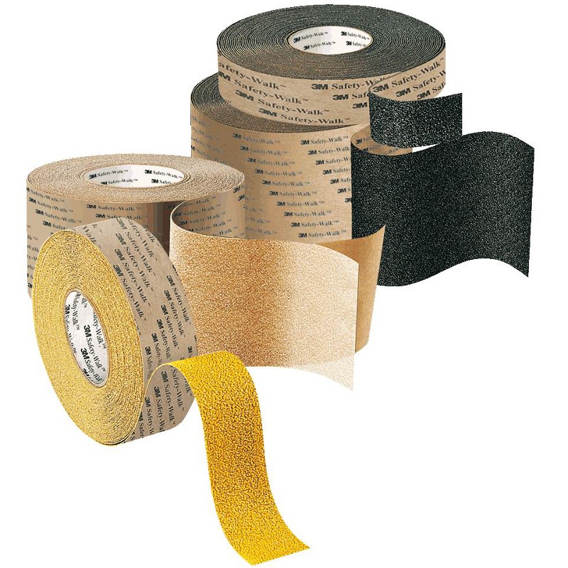 Safety-Walk Selbstklebender Antirutschbelag 18,3m x 25mm gelb