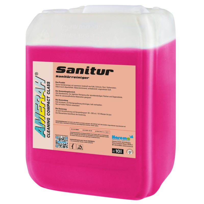 Sanitur Sanitärreiniger (rot gefärbt)  10 l