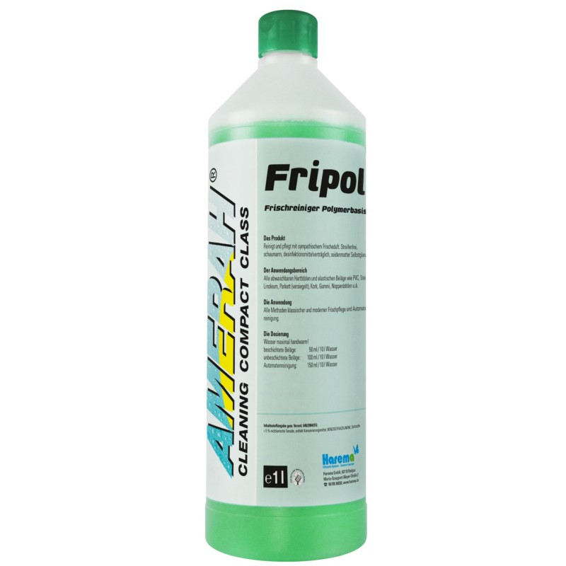 Fripol Wischpflege mit Frischeduft (grün gefärbt) 12 x 1 l