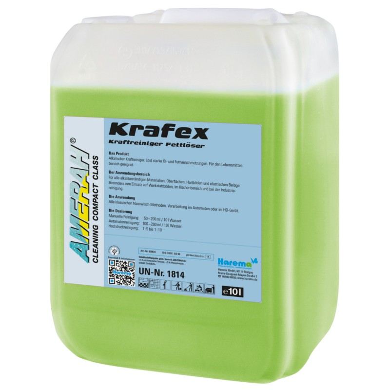 Krafex Alkalischer Kraftreiniger bei Fett- und Ölverschmutzung 10 l