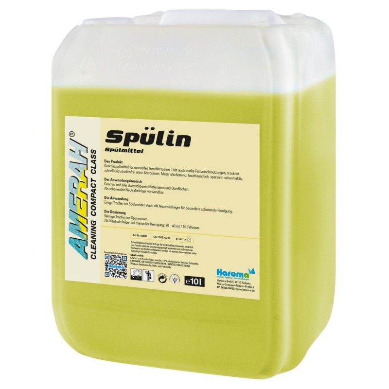 Spülin Spülmittel und Neutralreiniger 10 L
