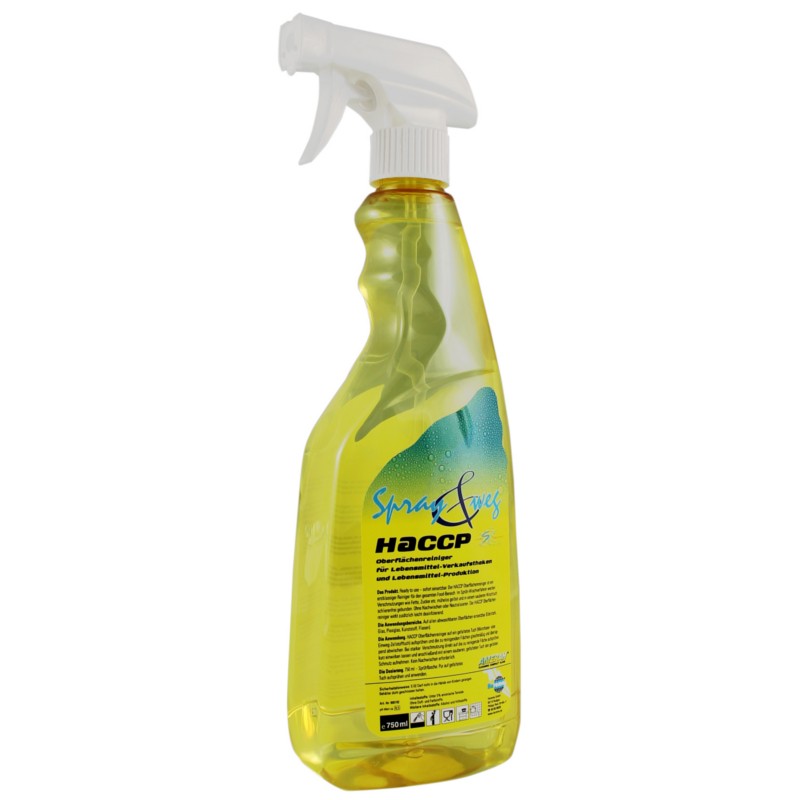 SC Speed Cleaning HACCP Oberflächenreiniger mit Sprüh- und Schaumkopf 12 x 750 ml