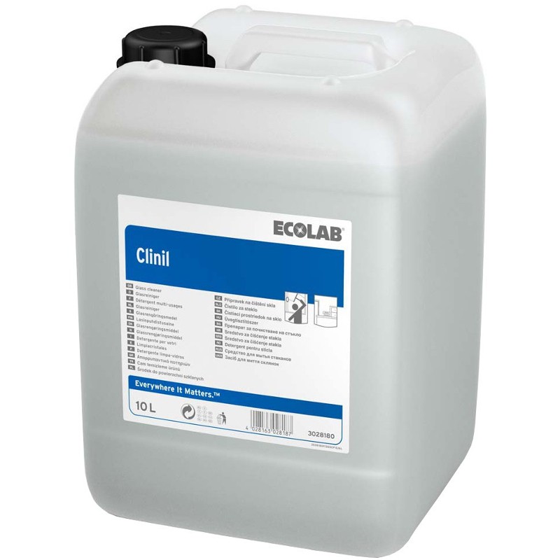 ECOLAB Clinil Gebrauchsfertiger Glasreiniger 10 l