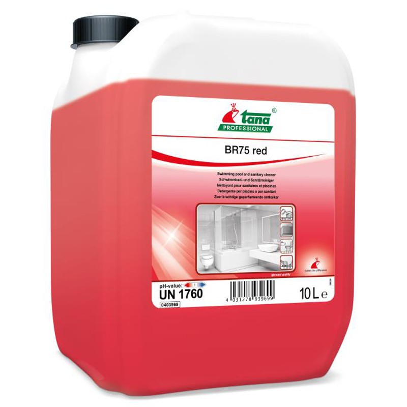SANET BR 75 red Schwimmbad- und Sanitärreiniger 10 l