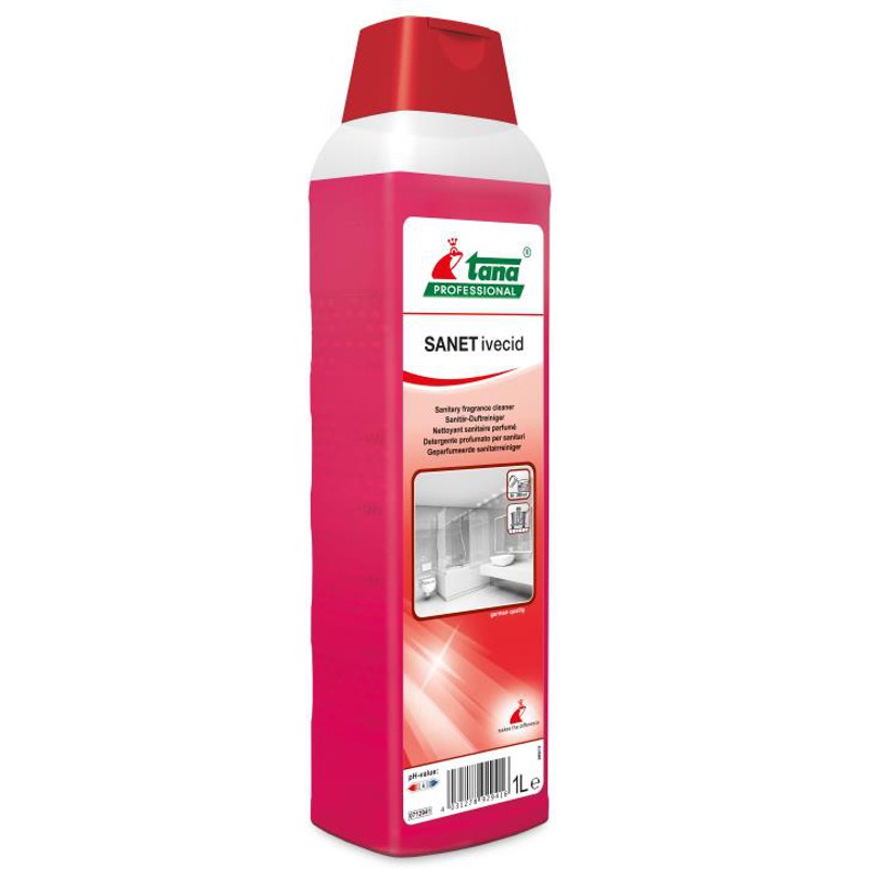 Tana Sanet Ivecid Sanitär-Duftreiniger 10 x 1 l